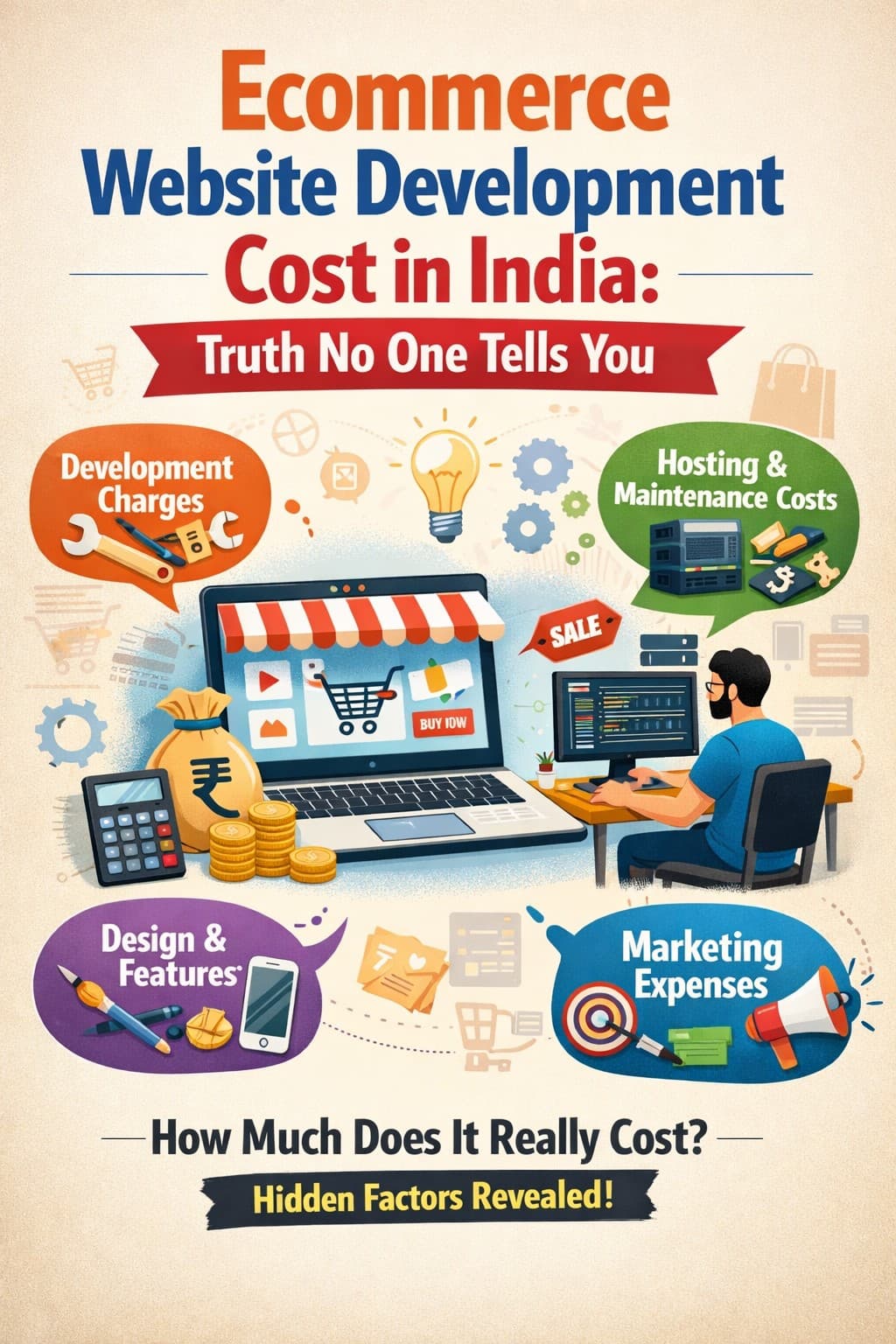 Ecommerce Website Development Cost in India